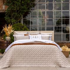 Cama Jogo de Lencol Heranca - Ambientada